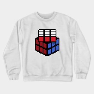 Pixel Rubik's cube Crewneck Sweatshirt
